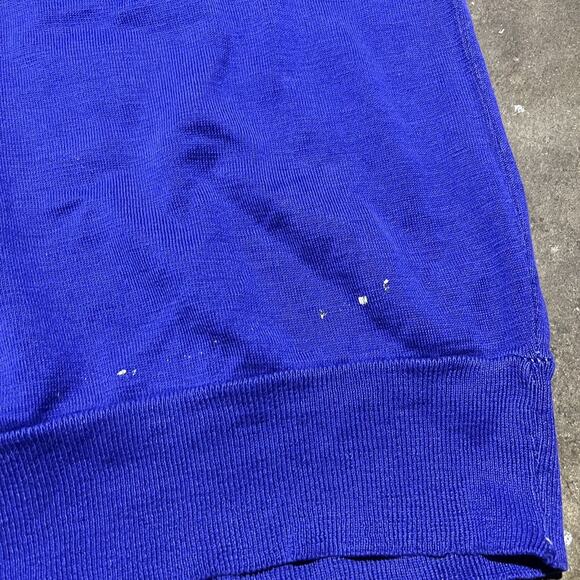 Vintage 50s Kiskiminetas Springs School Purple Polo Shirt - Picture 3 of 4